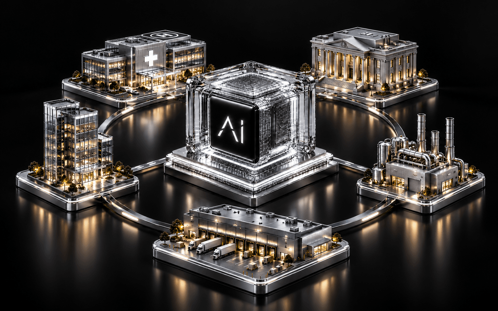 Integen AI platform connecting industries in a unified ecosystem