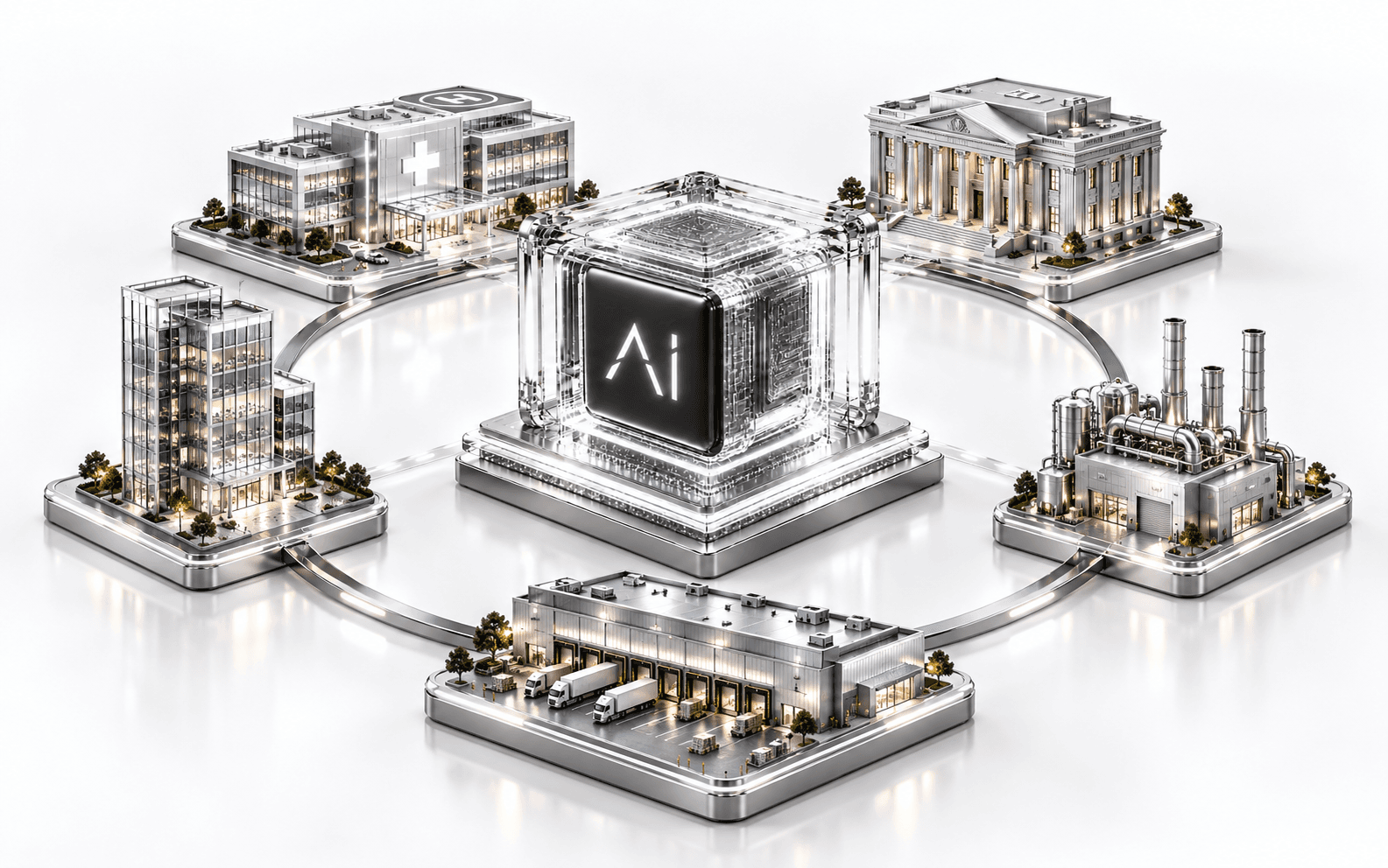 Integen AI platform connecting industries in a unified ecosystem